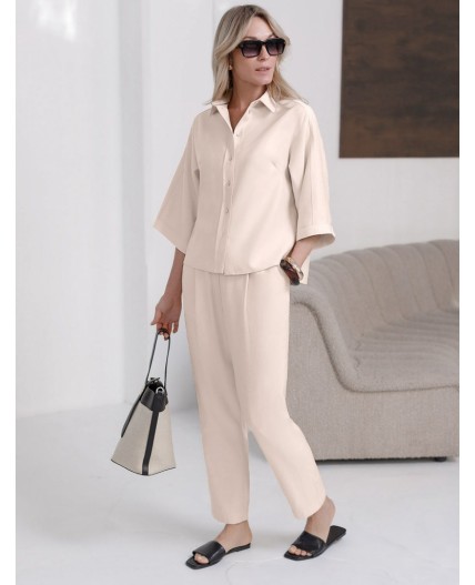 Блузка женская кокосово-молочный