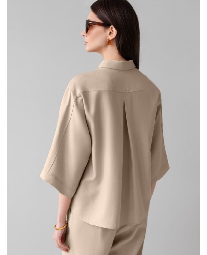 Блузка женская светло-бежевый