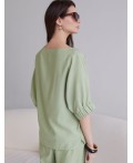 Блузка женская зеленый чай