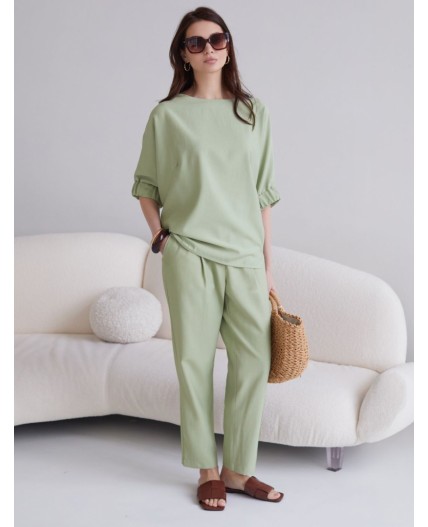 Блузка женская зеленый чай