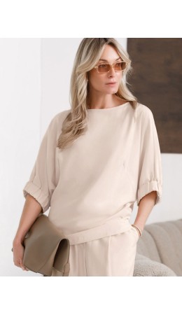 Блузка женская кокосово-молочный