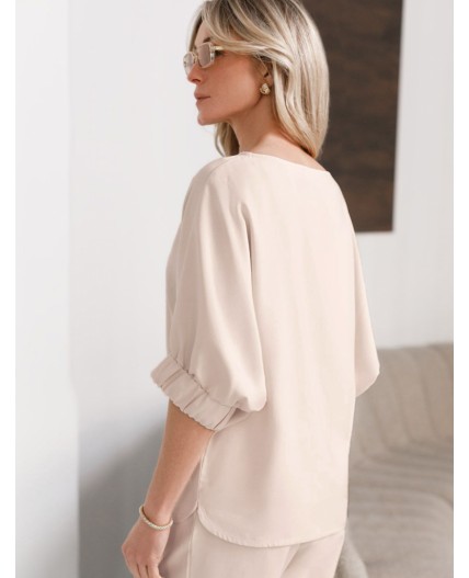 Блузка женская кокосово-молочный