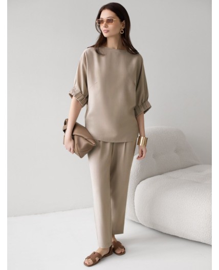 Блузка женская светло-бежевый