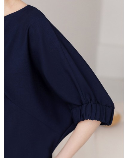 Блузка женская темно-синий