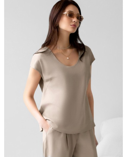 Блузка женская светло-бежевый