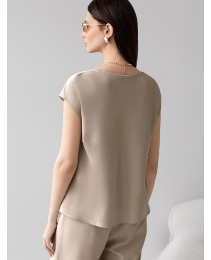 Блузка женская светло-бежевый