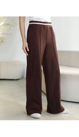 Брюки женские коричневый