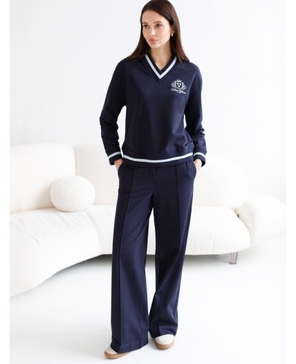 Джемпер женский т.синий