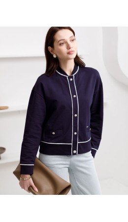 Джемпер женский т.синий