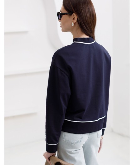 Джемпер женский т.синий