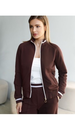 Джемпер женский коричневый