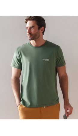 Футболка мужская оливковый_outdoors