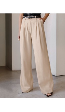 Брюки женские овсяный