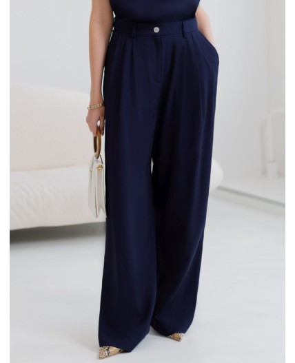 Брюки женские темно-синий