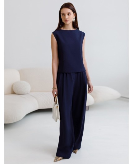 Брюки женские темно-синий