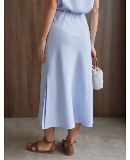 Юбка женская голубой