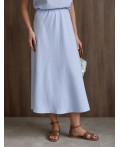 Юбка женская голубой