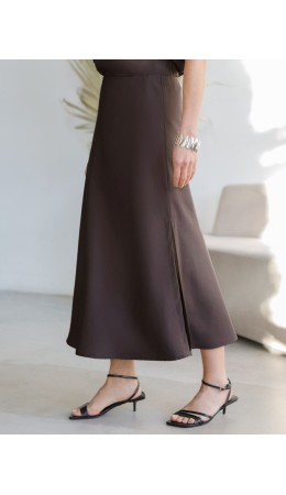 Юбка женская кофейный