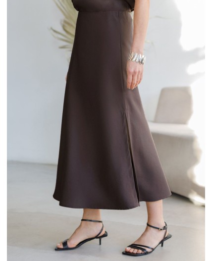 Юбка женская кофейный