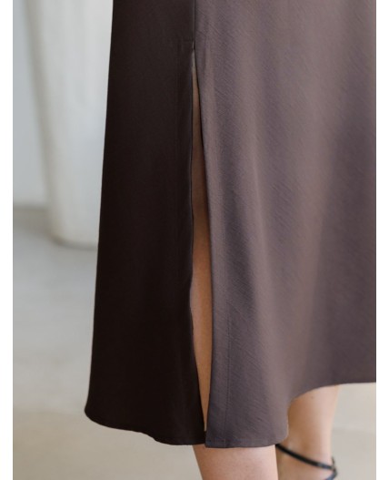 Юбка женская кофейный