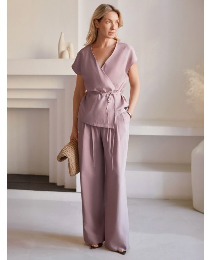 Жилет женский зефирно-розовый