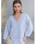 Блузка женская голубой