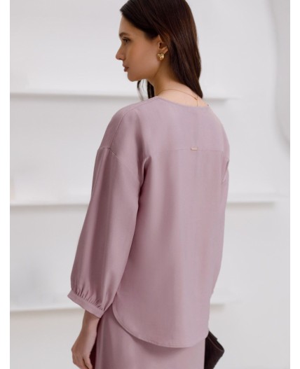 Блузка женская зефирно-розовый