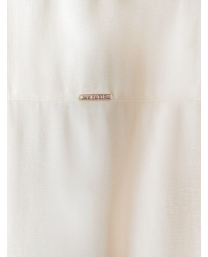 Блузка женская натуральный белый