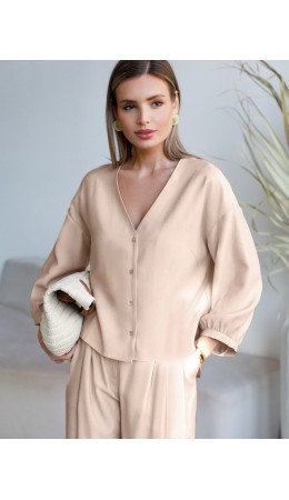 Блузка женская овсяный