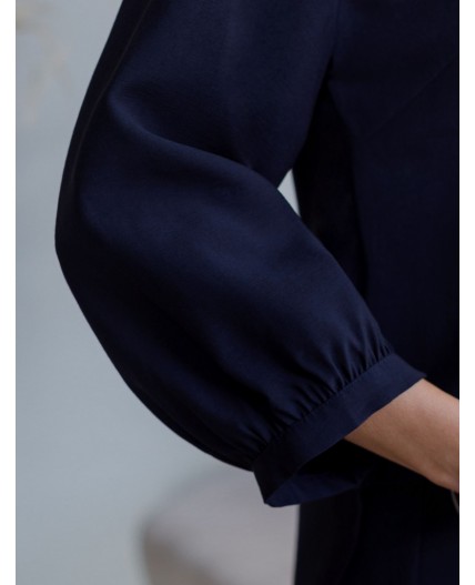 Блузка женская темно-синий