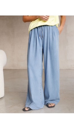 Брюки женские светло-голубой