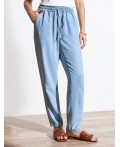 Брюки женские светло-голубой