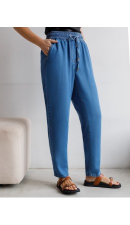 Брюки женские светло-синий