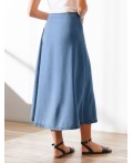 Юбка женская светло-синий