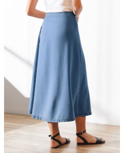 Юбка женская светло-синий