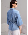 Блузка женская светло-голубой