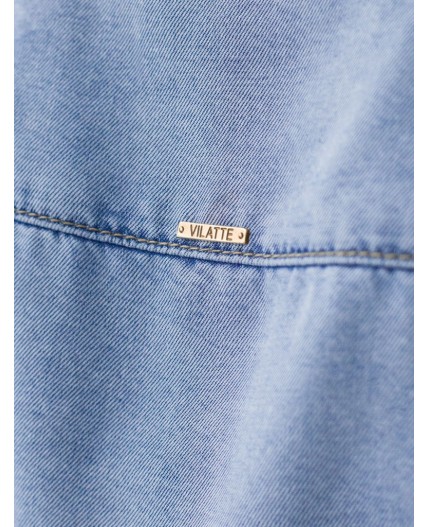 Блузка женская светло-голубой