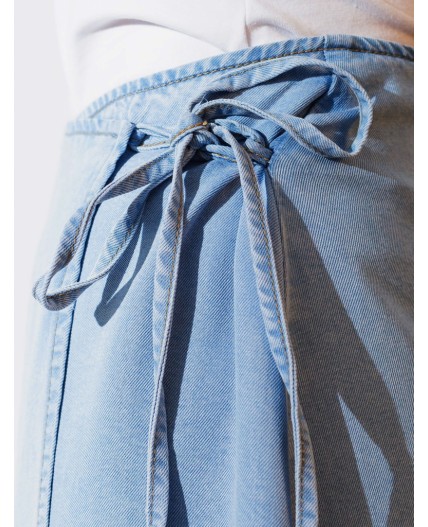 Юбка женская светло-голубой