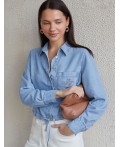 Блузка женская светло-голубой