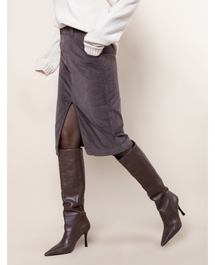 Юбка женская кофейный