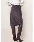 Юбка женская кофейный