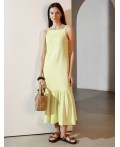 Платье женское лимонный