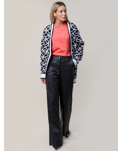 Топ женский розовый коралл