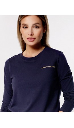 Джемпер женский темно-синий_to_be_real