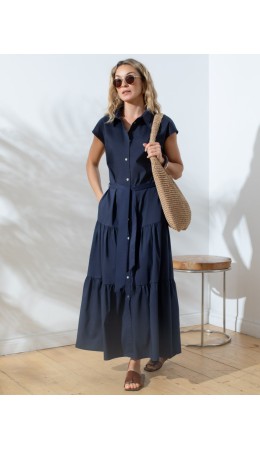 Платье женское темно-синий