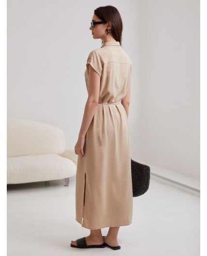Платье женское бежевый