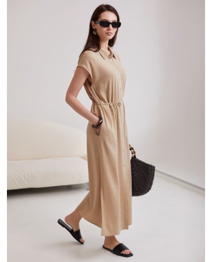 Платье женское бежевый