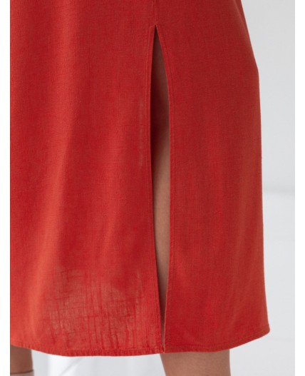 Платье женское коралловый