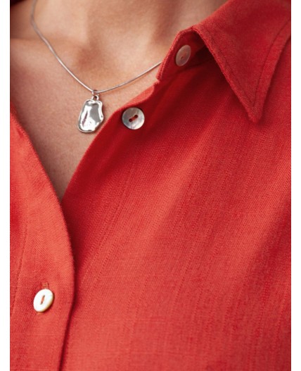 Платье женское коралловый