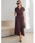 Платье женское коричневый